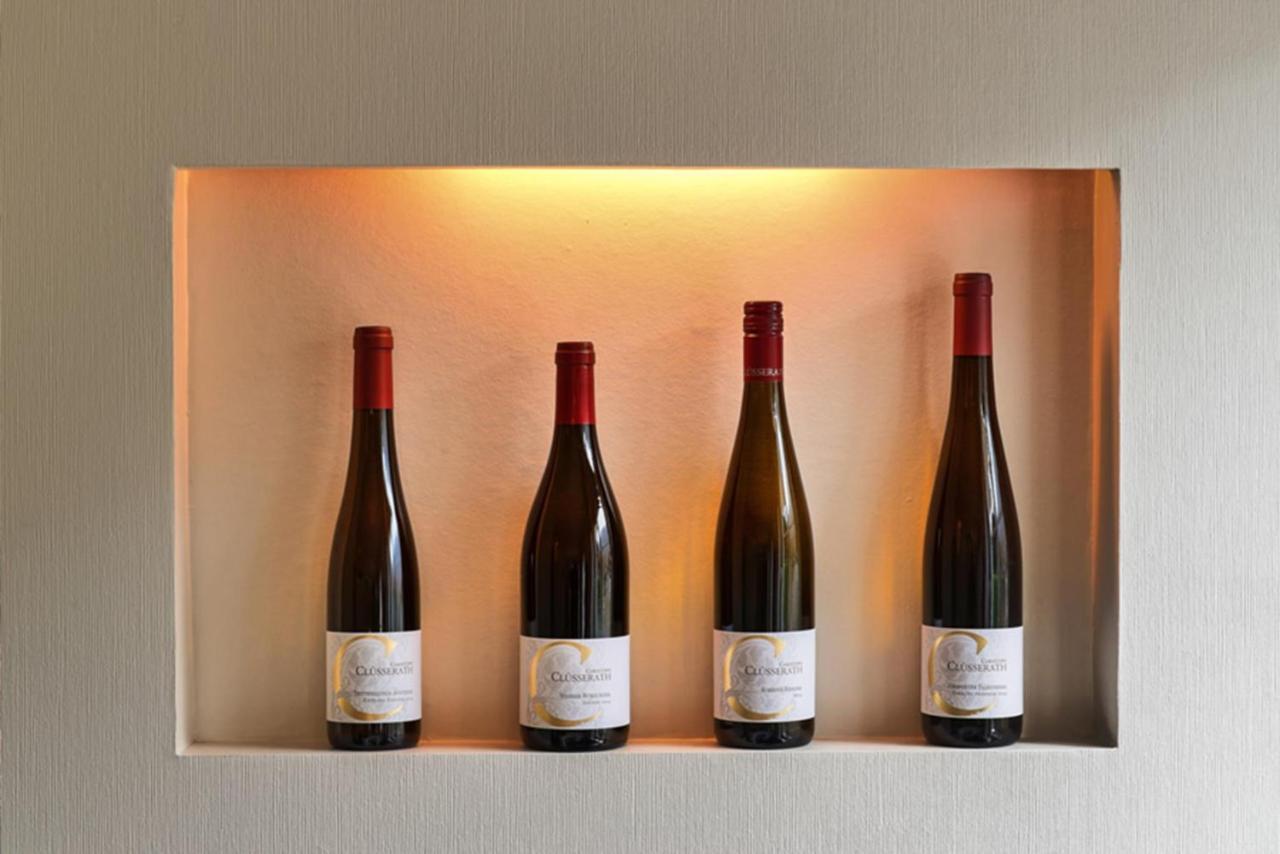 Weingut & Gaestehaus Christoph Cluesserath Trittenheim Eksteriør billede